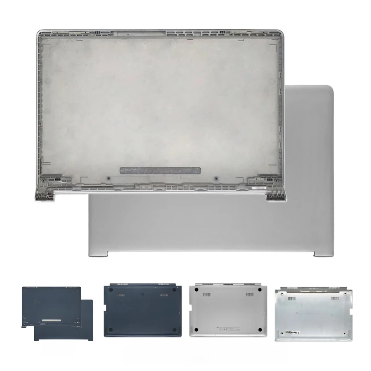 Фото Верхняя задняя крышка для ноутбука NP900X3C NP900X3D NP900X3E NP900X3K, нижняя крышка, корпус с петлями, серебристо-синий №1