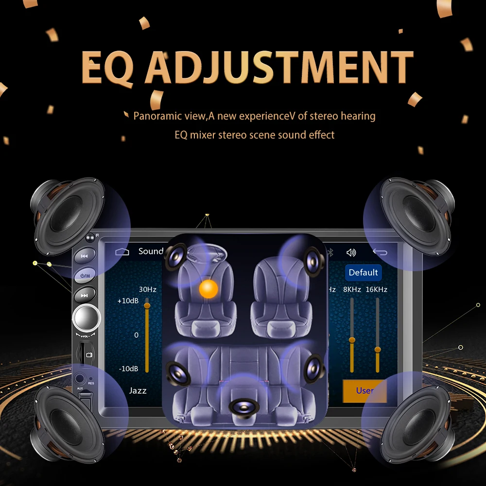 Автомагнитола Camecho мультимедийный видеоплеер с 7 &quotсенсорным экраном для Hyundai