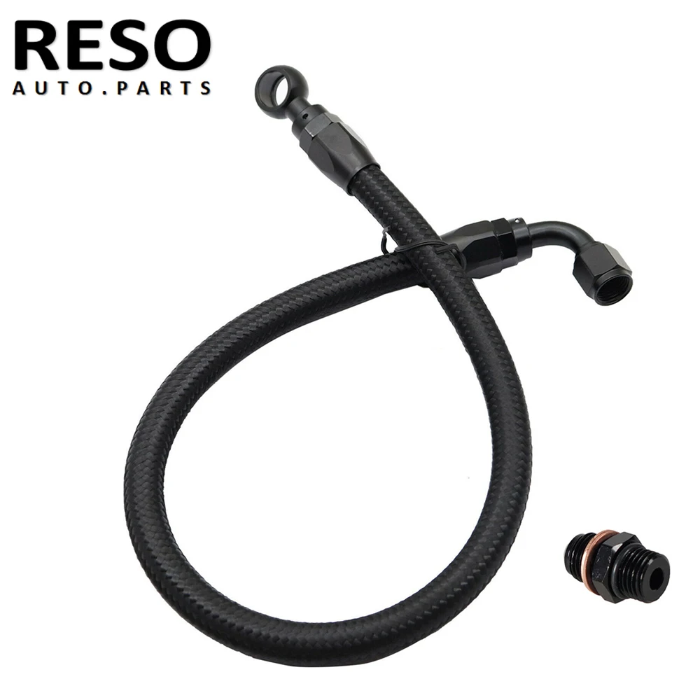 

RESO New Braided Fuel Line Fit For Honda Acura B/D Series D15 D16 B16B B16A B18C