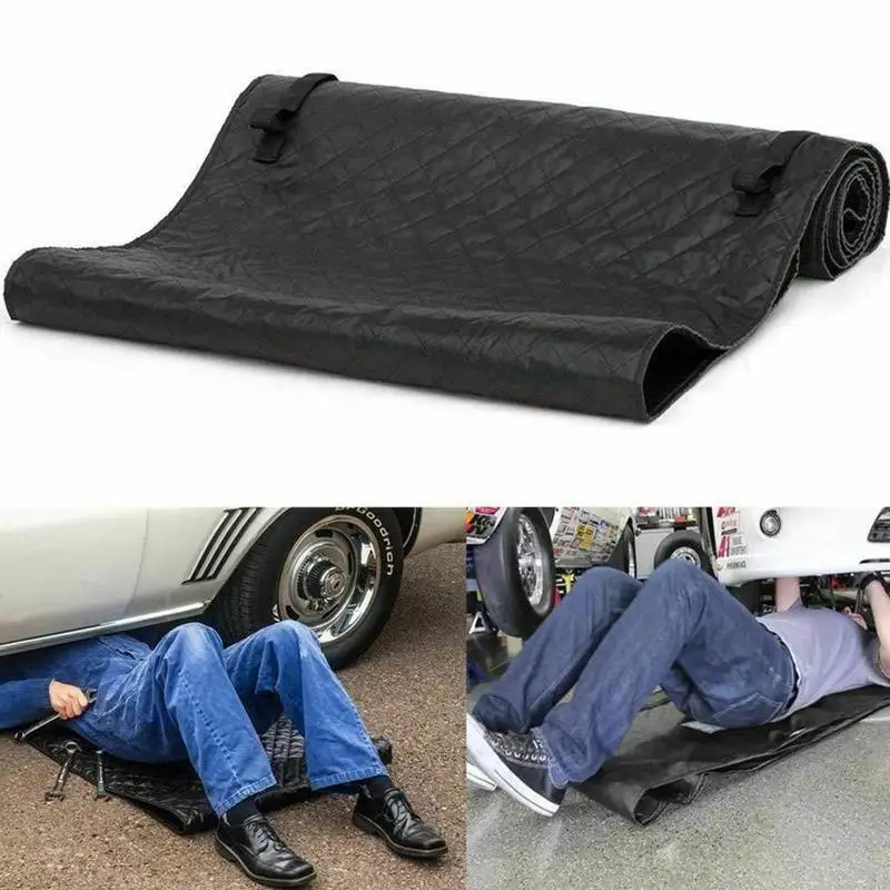 Automotive Crawling Mat for Repair Car Board Portable Pad Stretcher Mechanic Blanket Lying Garage Mat Outdoor Rolling Carpet