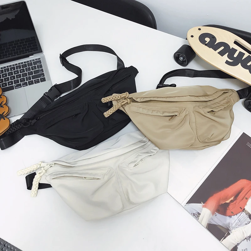 Модная трендовая поясная сумка уличная забавная сумочка в стиле хип-хоп унисекс