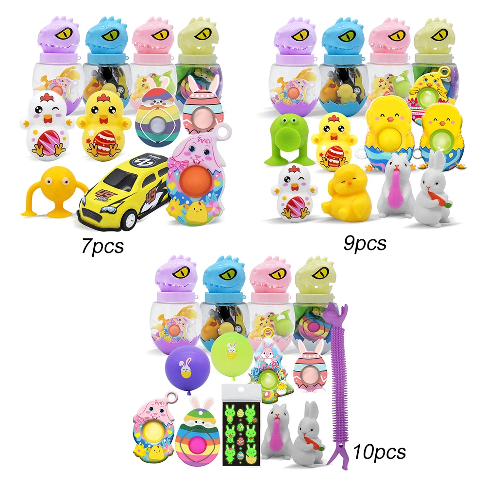 

Popits Antistress Toy Surprise Egg push Bubble fidget Toy pack anti stress Bubbles antistress Toys kids Dinosaur Egg Easter Toy