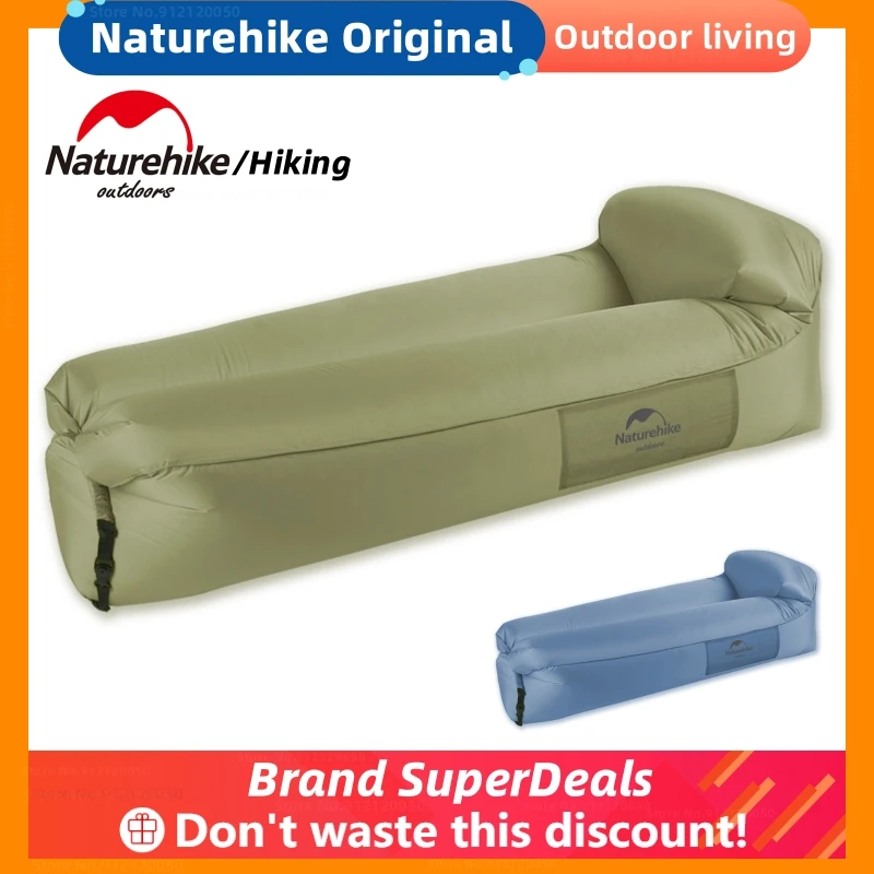 

Naturehike Модернизированный открытый диван для обеда, пляжная надувная кровать, портативная надувная подушка для кемпинга и отдыха, ленивый на...