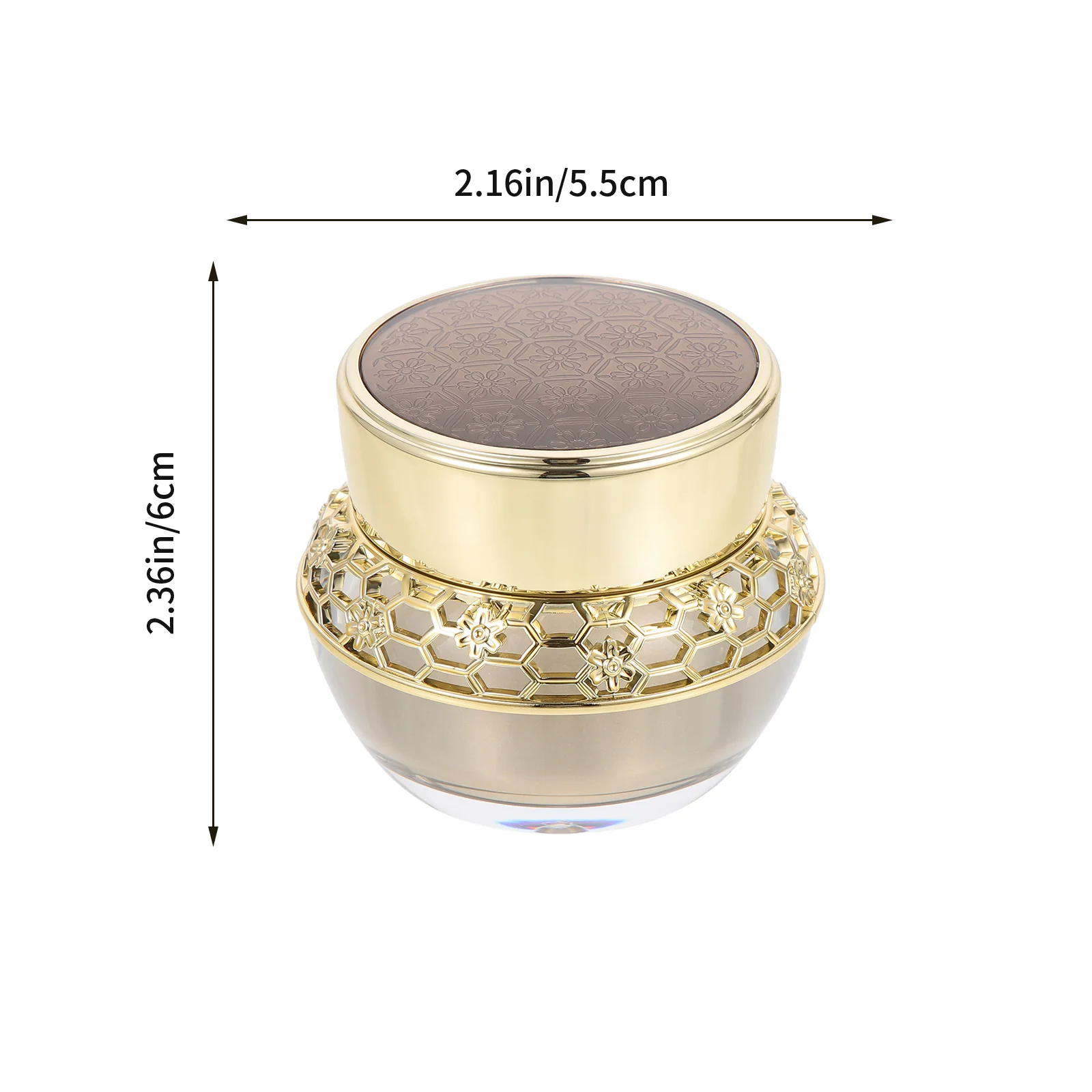 

Cream Bottle Lotion Holder Face Container Sample Empty Refillable Sub-packing Jar