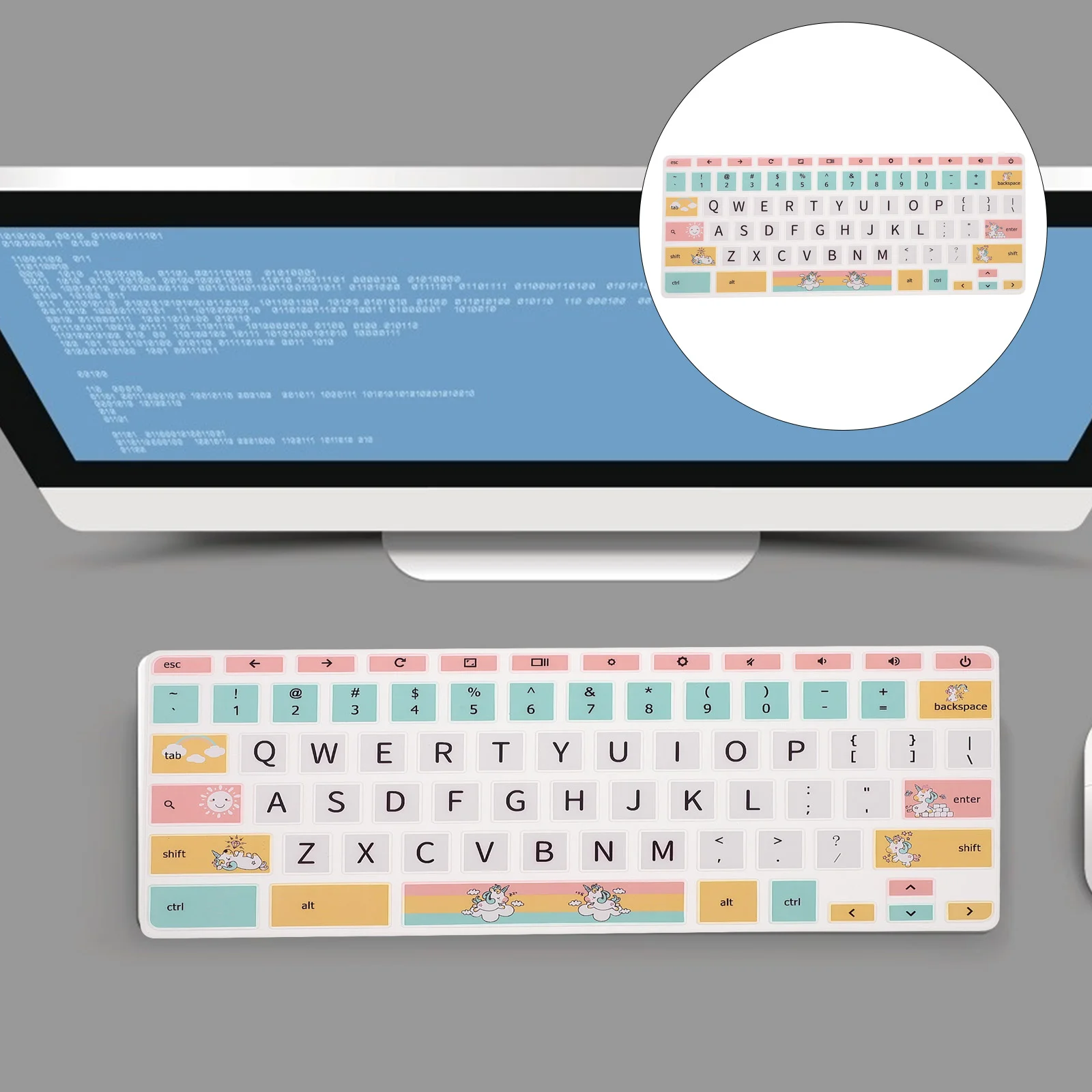 

Keyboard Skin Cover Laptop Silicone Protector Key Board Chic Protection Film Chromebook 6 G2 G3 Waterproof