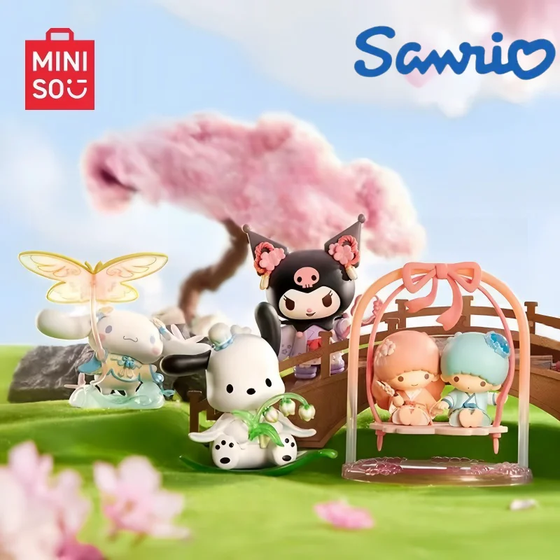 Лидер продаж детская игрушечная коробка Sanrio Новые Фигурки ринма цветок одежда