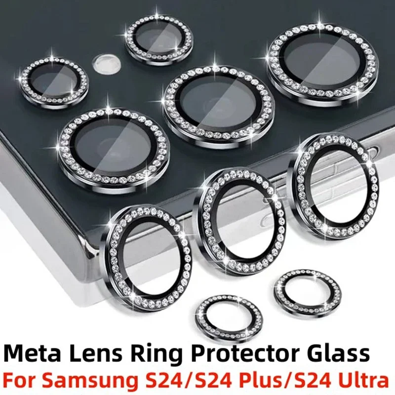 LC.IMEEKE Роскошное металлическое защитное кольцо для камеры с бриллиантами Samsung Galaxy