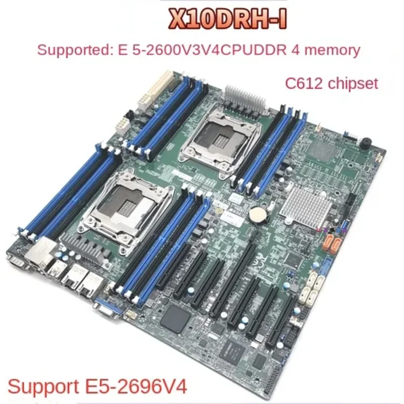 X10DRI X10DAI X10DRL-I X10DRH-I Dual X99 Материнская плата M2 X11DPi NT