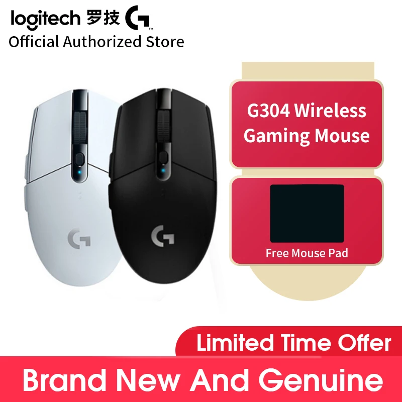 

Original Logitech G304 / G305 KDA Wireless Hero Gaming Mouse RGB Usb For Pc Laptop Computer Ergonmicmouse Gamer Mechanica Button