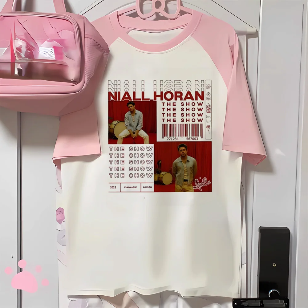 Топ Niall Horan женская футболка с круглым вырезом одежда Харадзюку для девушек