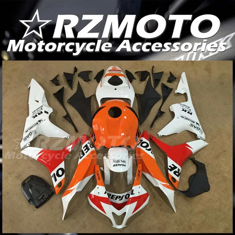

4Gifts New ABS Motorcycle Fairings Kits Fit For HONDA CBR600RR F5 2007 2008 07 08 Bodywork Set Repsol