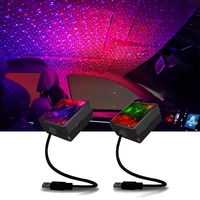 voice controlled car led atmosphere light rotatable car roof star night light projector atmosphere galaxy lamp decorative lamp