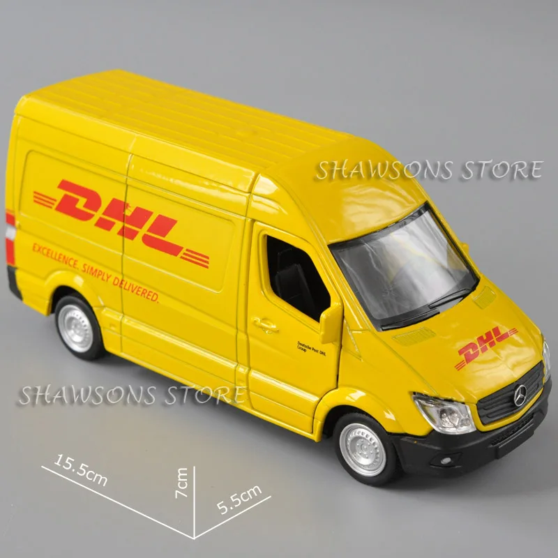 Масштаб 1:38 литая модель игрушки Mercedes Benz Sprinter Van MPV миниатюрная Реплика
