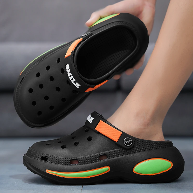 Летняя пляжная обувь для мальчиков сандалии на платформе высота 40-45 5 см