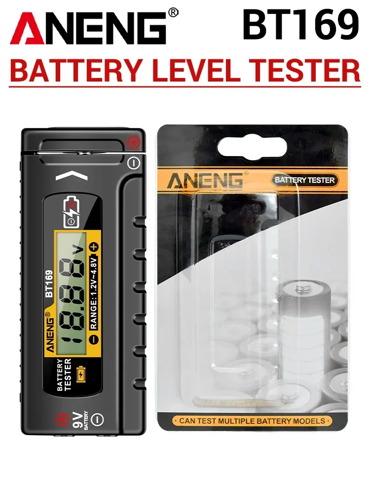 

Тестер аккумуляторов ANENG BT169
