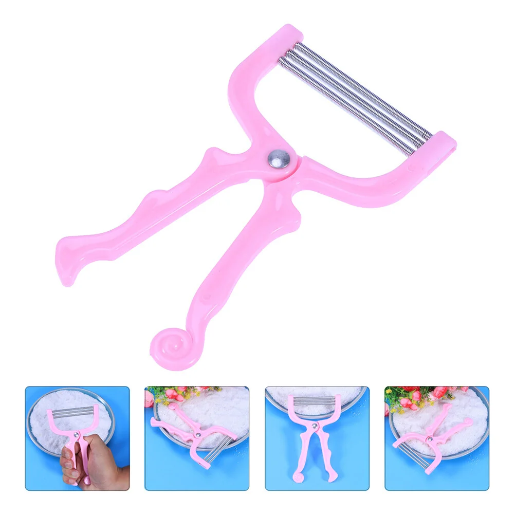 

2 Manual Hair Remover Body Hair Epilator Stainless Steel Hair Threaders Portable Hair Removal Hair Threading Epilator Tool