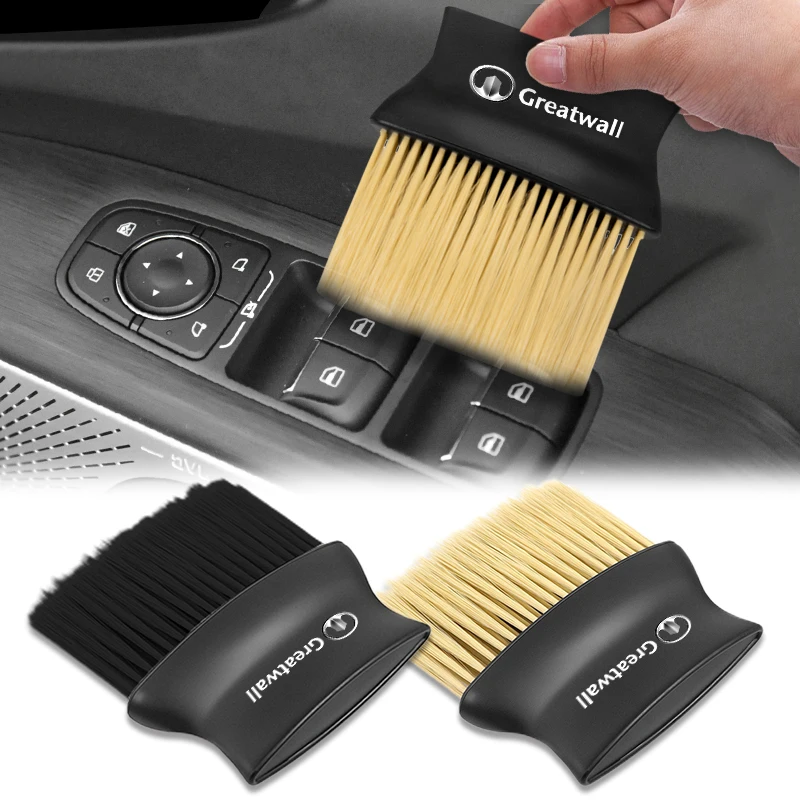 

Мягкая Нейлоновая Щетка для удаления пыли и очистки салона автомобиля для Great Wall Poer M4 Voleex C30 Pao Wingle 5 Haval H2 H3, аксессуары