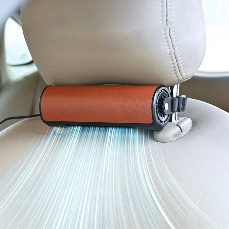 

Автомобильный USB-вентилятор на подголовник, мощный 3-скоростной кулер для автомобиля, внедорожника, грузовика, аксессуар для заднего подголовника, 53CC