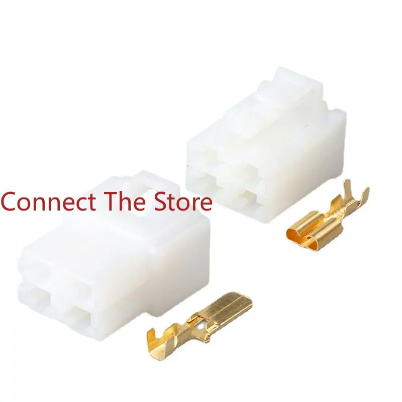 

10 шт. DJ7042A-6.3-11/21 вилка жгута проводов датчика кислорода домашний 7122-2840 автомобильный разъем