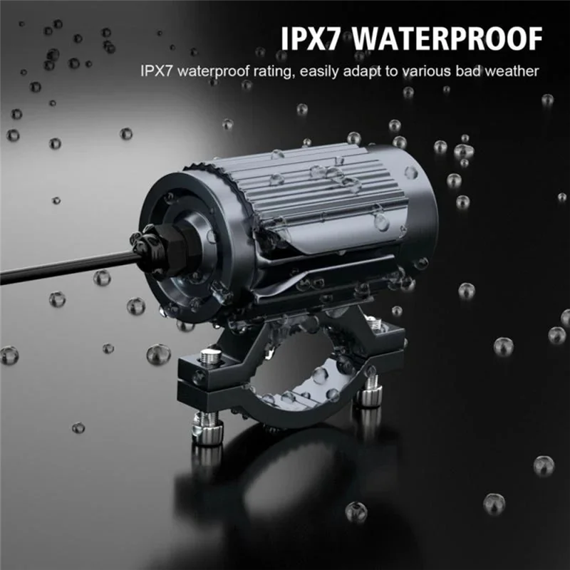 Светодиодный прожектор 12 В для электрического велосипеда внешняя фара мотоцикла