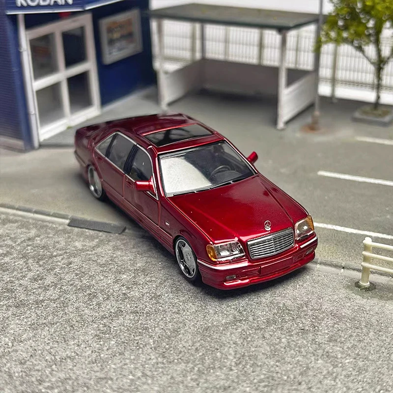 Уличное оружие Модель автомобиля 1:64 W140 литье под давлением коллекция