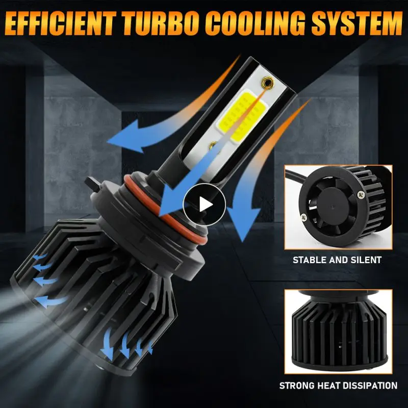 

8000lm Spotlight Superbright Car Fog Bulbs Waterproof Durable Car Led Lights Car Supplies Universal Fog Light Mini 40w