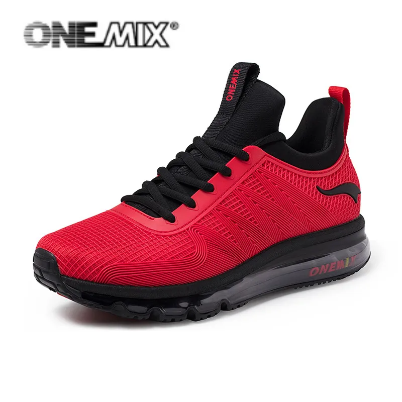 ONEMIX Shock Absorption Men's Running Shoes Cool Light Breathable Sport Shoes For Men Sneakers for Outdoor Jogging Walking Shoes