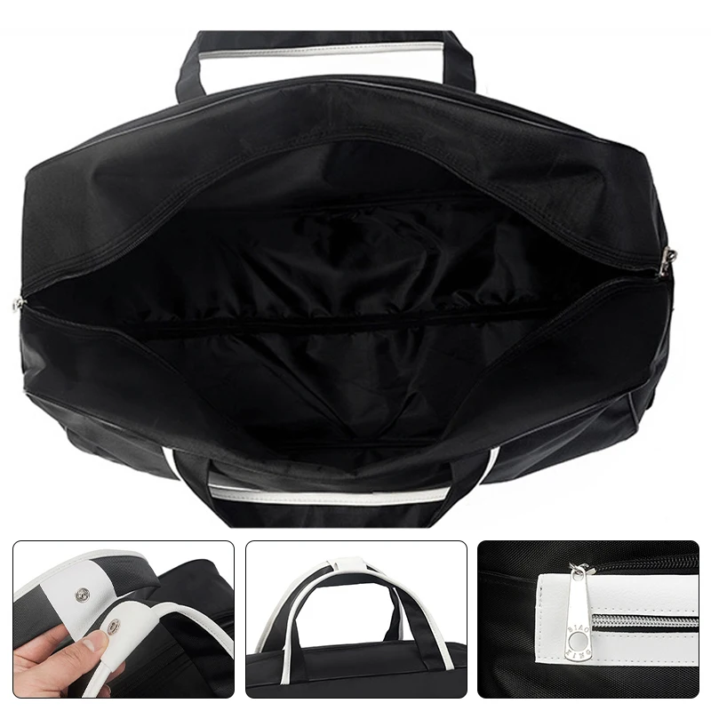 Luggage Trolley Bags Portable Weekend Travel Rolling Wheel Luggage Suitcase for Women Large Capacity Storage Duffle Handbag X848