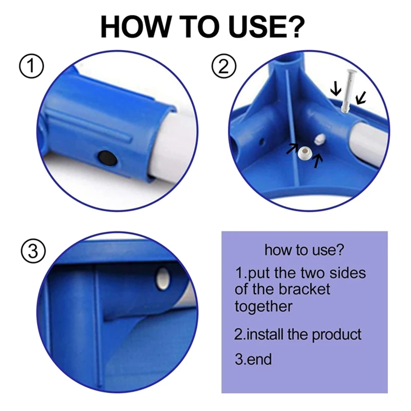 Пластиковые Соединительные штифты и резиновые уплотнения для бассейна Intex