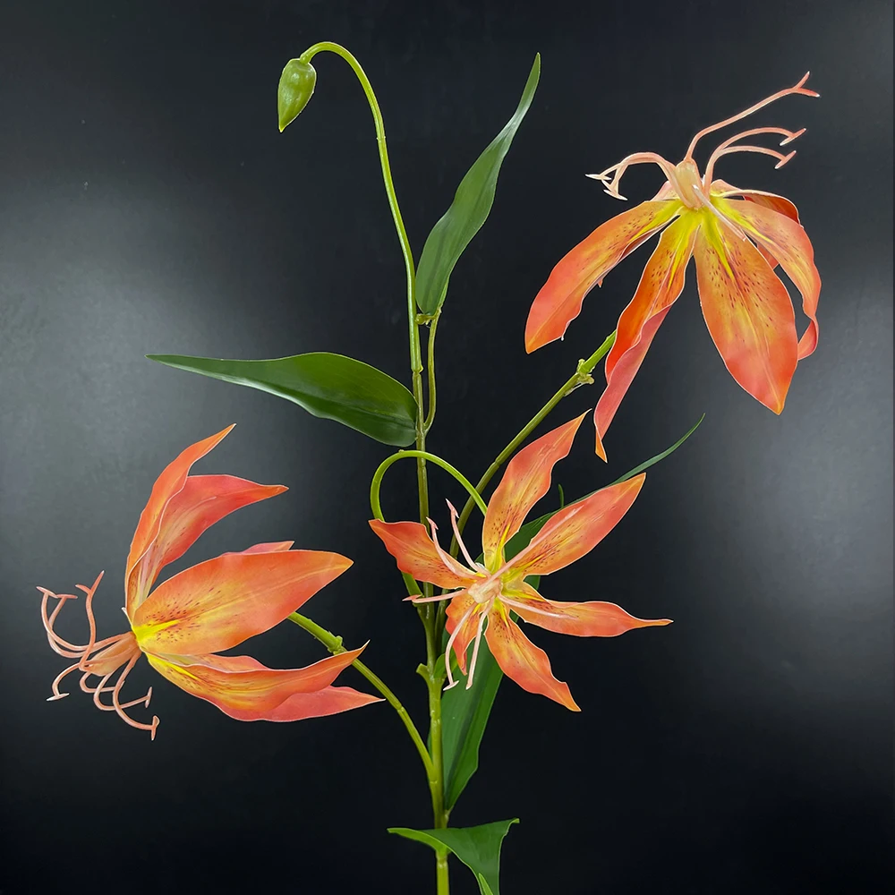 

SunMade искусственные цветы танцующие лилии фиолетовые