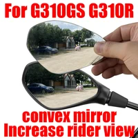 for bmw g310gs g310r g310 g 310 gs r 310gs 310r accessories convex mirror increase rearview mirrors side mirror view vision lens