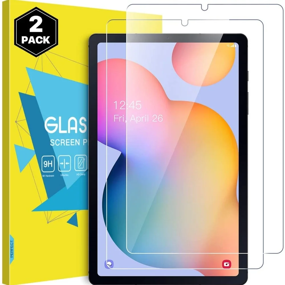 

Защита экрана планшета для Galaxy Tab S6 Lite /S7/S7 Plus/Tab S7 FE,[2 упаковки] HD 9H, закаленное стекло, устойчивое к отпечаткам пальцев