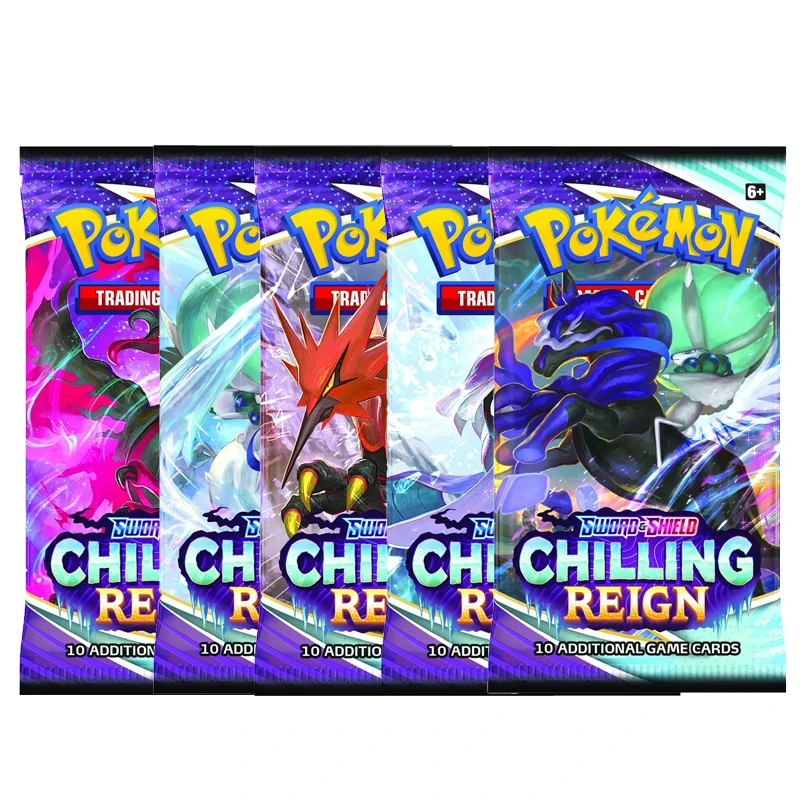 360 шт./коркор. английская версия Покемон меч и щит охлаждение эволюции усилитель