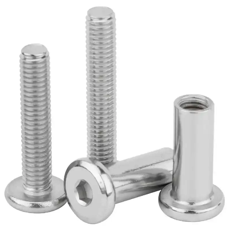 1 ~ 10 шт. Шестигранная розетка с заклепками Соединительный втулка гайка M2 M3 M4 M5 M6 M8