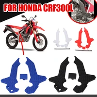 side cover protector guard for honda crf300l crf 300 l crf 300l crf300 l motorcycle accessories fairing body frame cap parts