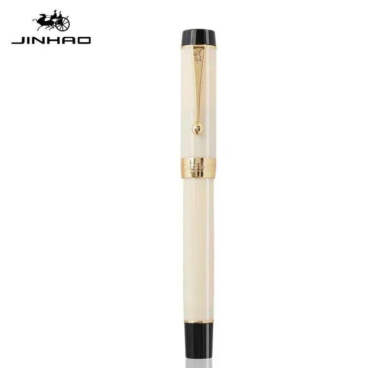 

Перьевая ручка Jinhao 100 золотистый зажим