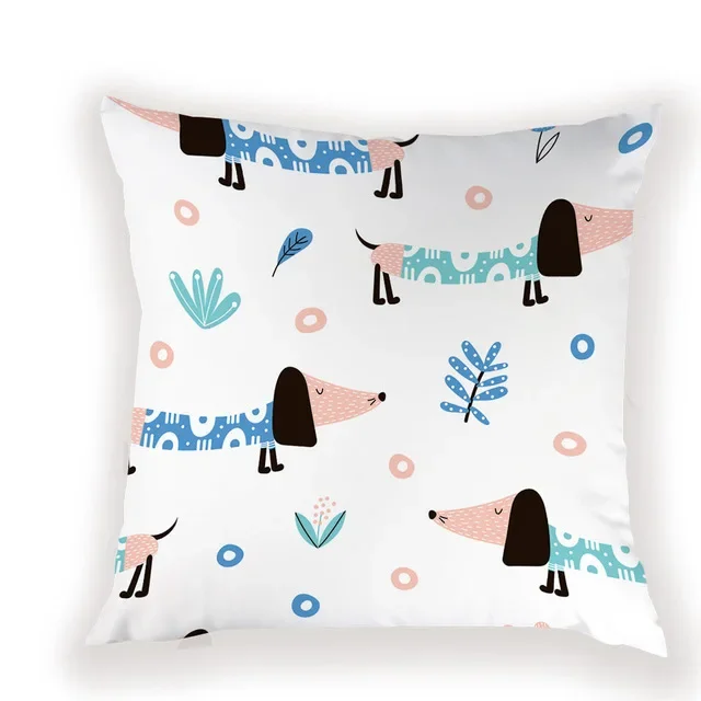 

Декоративная наволочка Dachshund Polyester 45x45 см