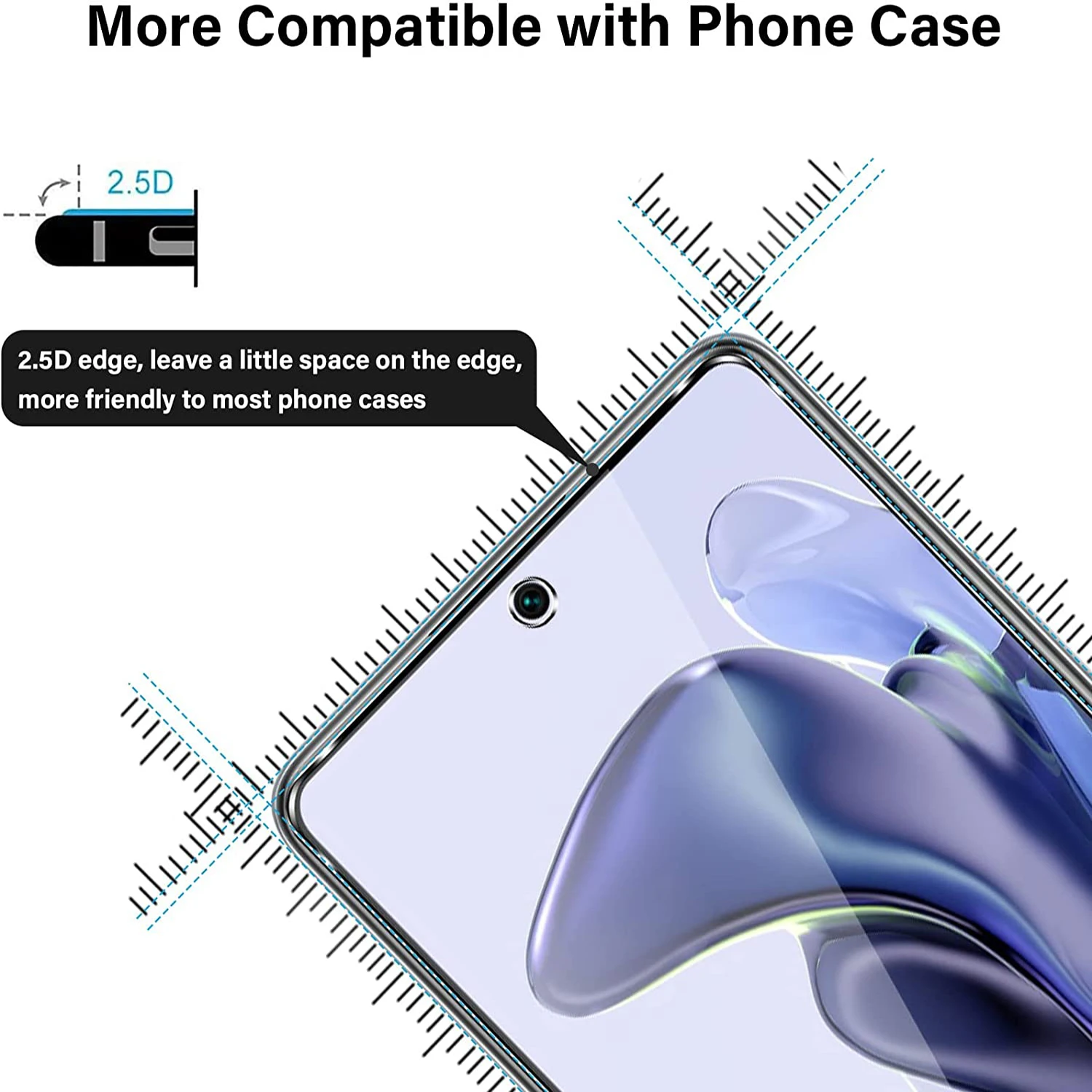 2/4 шт. закаленное стекло для Xiaomi 11T / Pro защита экрана стеклянная пленка