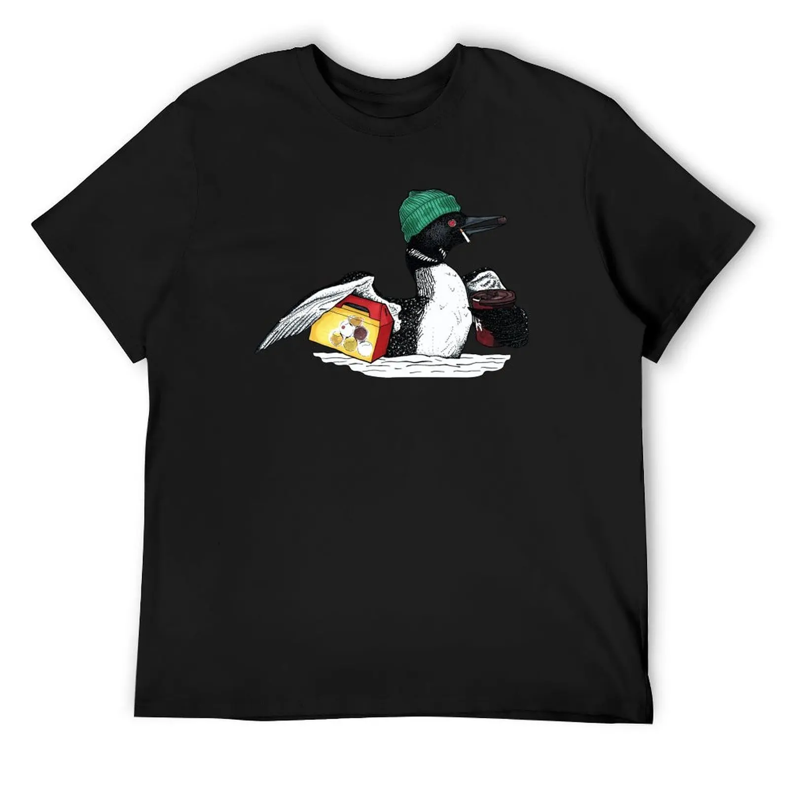 Футболка Great Canadian Loon Dart футболки с графическим рисунком корейская модная