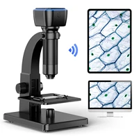 2000x wifi dual lens electronics digital microscope usb phone pc video microscope for microbial observation