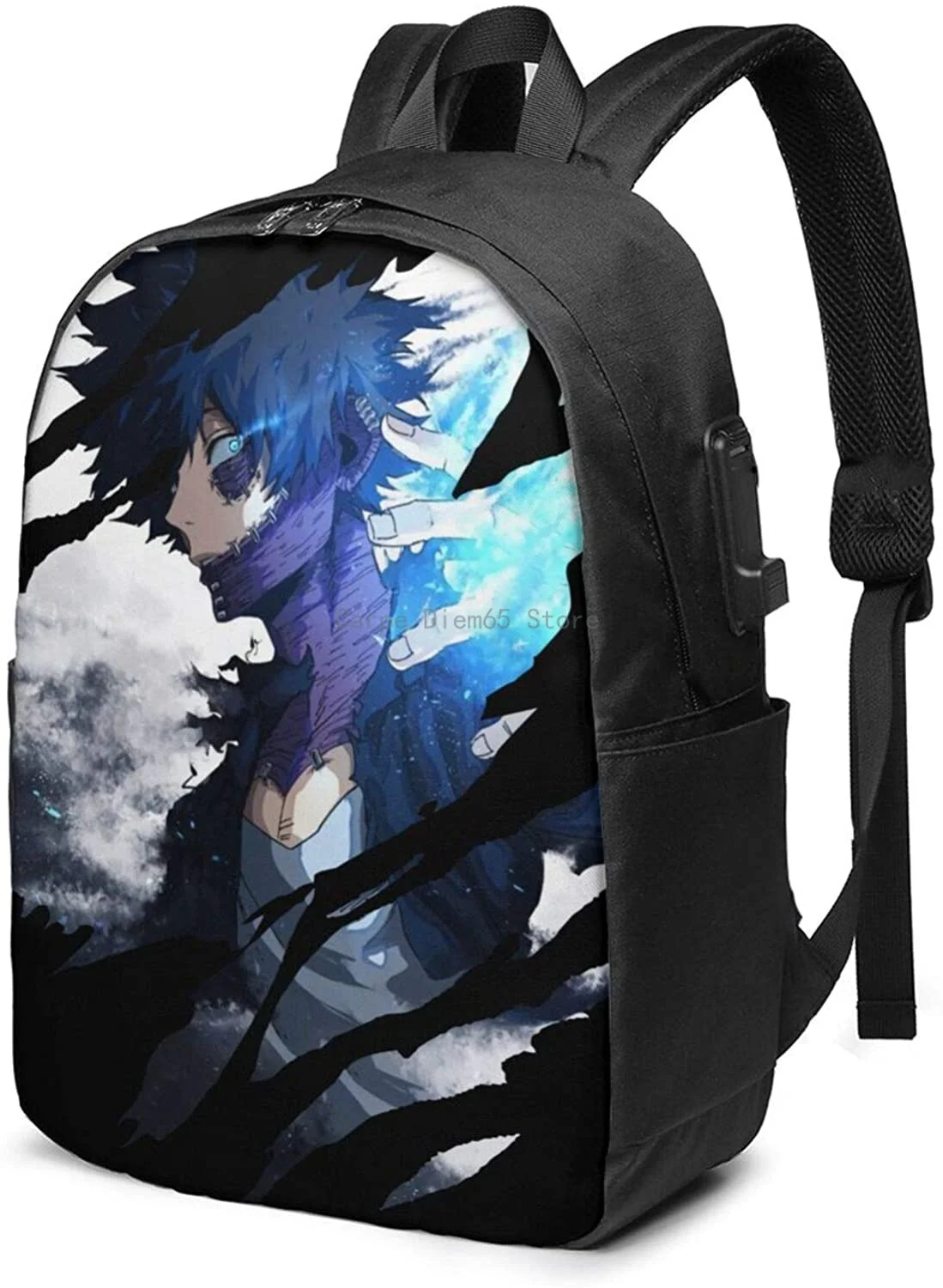 

Vdaras Laptop Backpack Dabi My Hero Academia School Backpacks