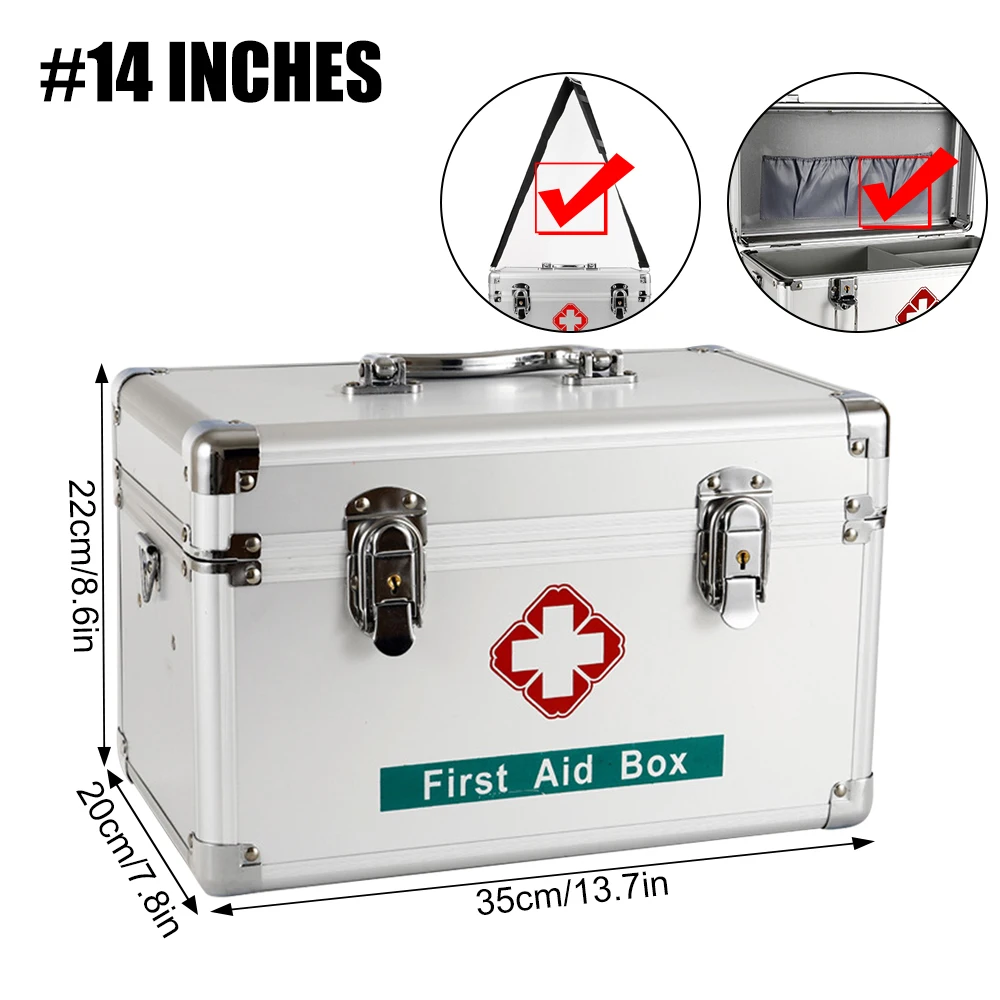 

Коробка с замком для лекарств, алюминиевый сплав