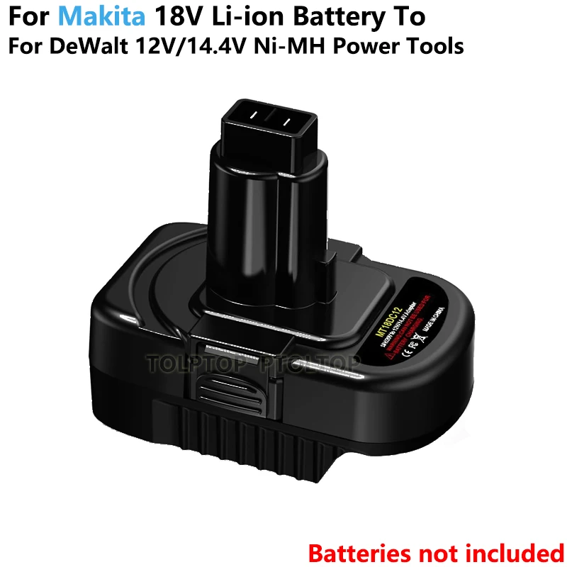 

Адаптер аккумулятора Dewalt для аккумуляторов Makita/Milwaukee 18 В