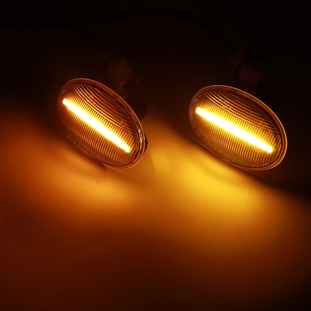 Для BMW MINI Cooper R55 R56 R57 R58 R59 2007 2 шт. плавный указатель поворота динамический