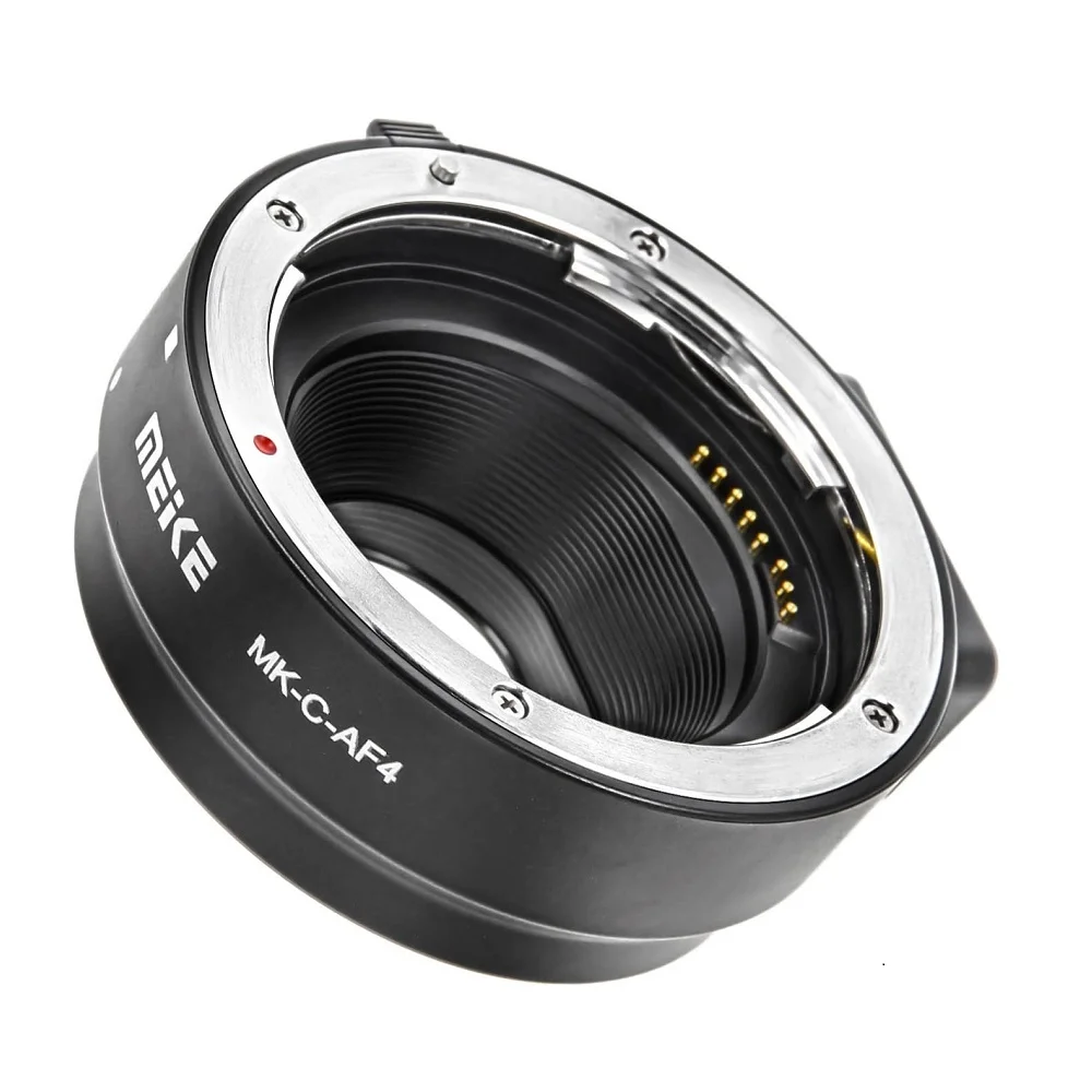 Фото Переходное кольцо для объектива Meike MK-C-AF4 с автофокусом для объектива Canon EF EF-S с креплением Canon EF-M EOS M100 M50 M2 M3 M10 M6 M5 M50II M6II №2