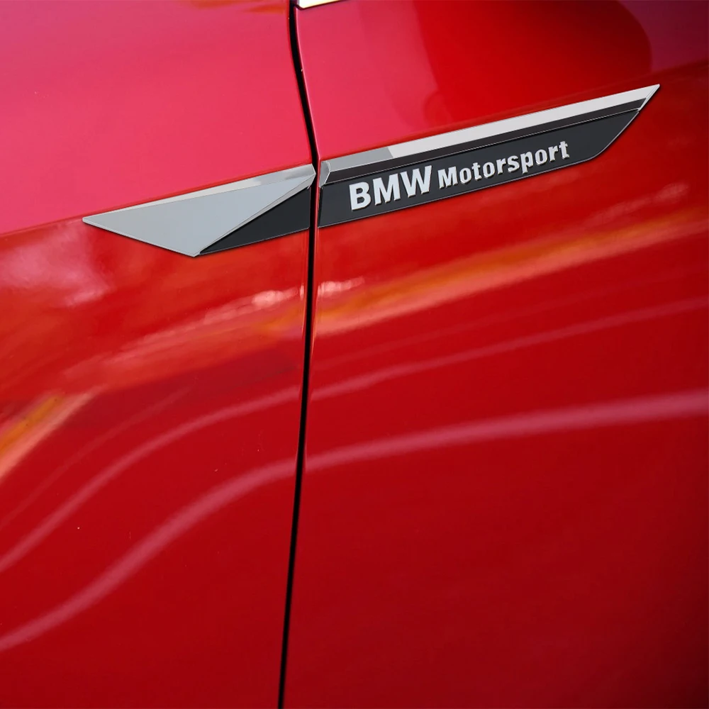 ABS наклейка для украшения кузова автомобиля авто эмблема логотип на крыло Bmw M