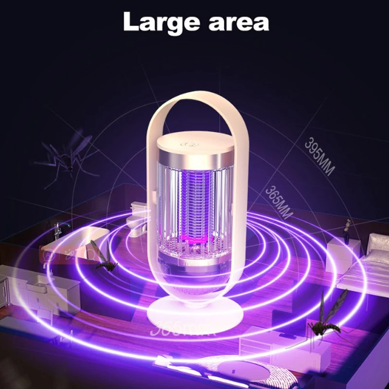 Лампа-ловушка для комаров с USB-зарядкой