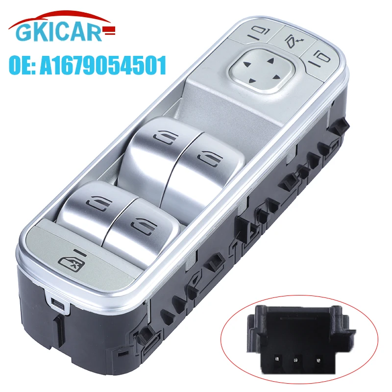 Электрический переключатель окон A1679054501 1679054501 для Mercedes Benz W167 GLS GLE G500 G550 G63 AMG 2019- 2022