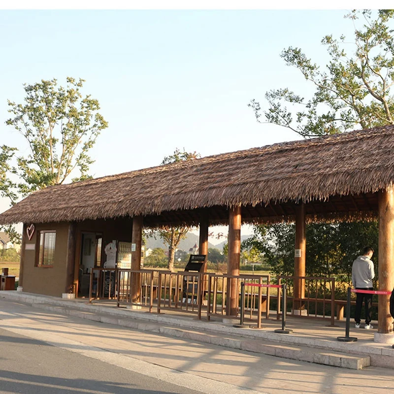 DIY соломенный коврик для крыши декоративный травы пластиковые декоративные