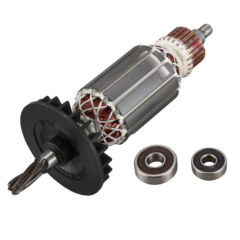 

AC220-240V 5 Teeth Drive Shaft Hammer Armature Rotor For Makita HR2440 HR2440F HR2450 HR2451 HR2450F HR2450FT HR2453 Engine